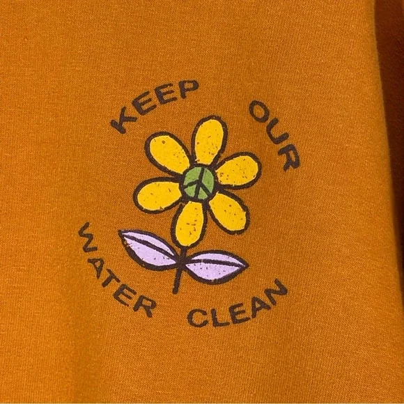 Urban Outfitters UO Don't Pollute Crew Neck Sweatshirt Medium Size - Picture 4 of 12